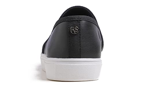 Image of FEVERSOLE Women's Casual Slip On Sneaker Comfort Quilted Loafer Flats