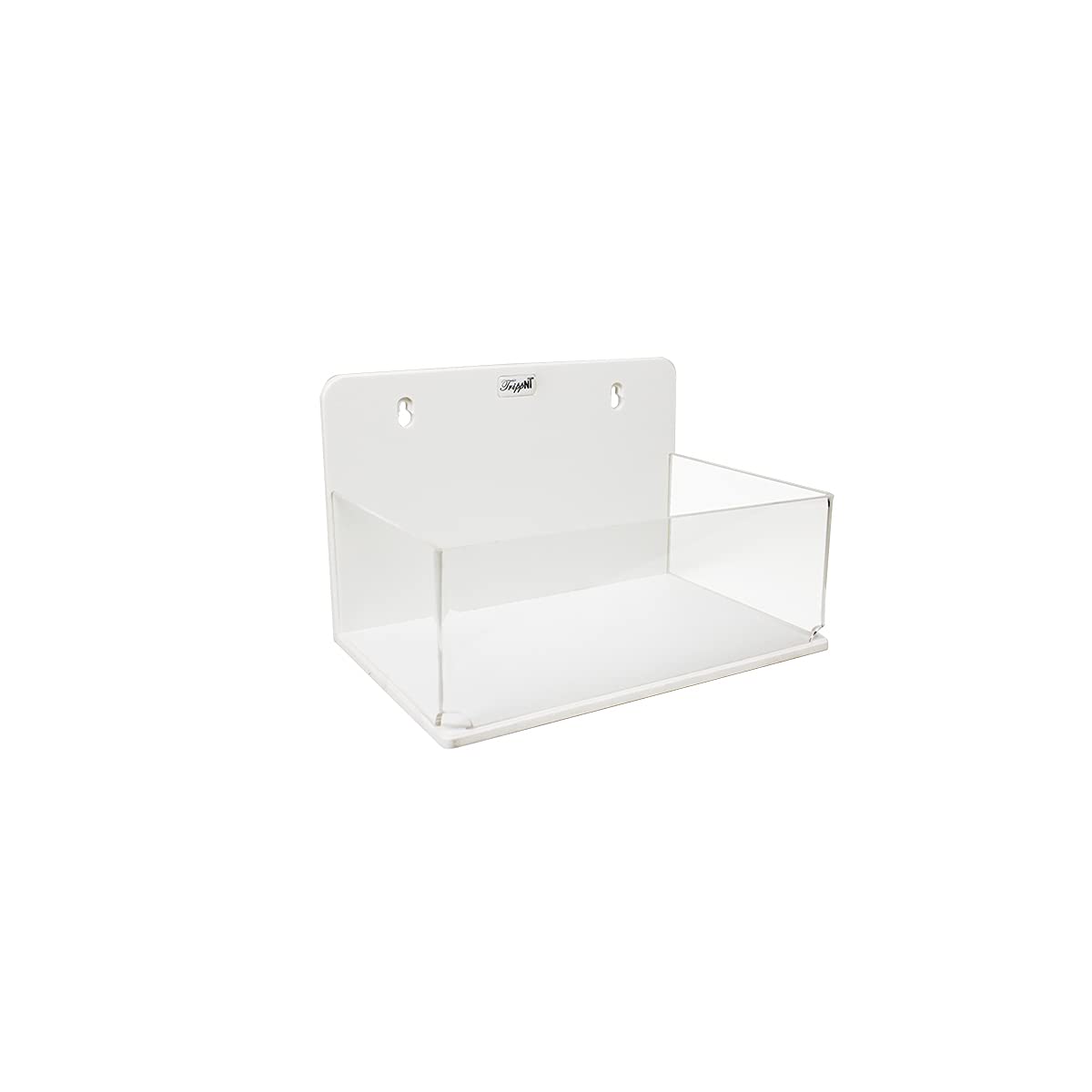 TrippNT 50081 PVC/Acrylic Lab Supply Box with Tape, 9" Width x 6" Height x 6" Depth, Small