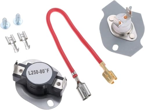 #US Replace Parts Thermal Fuse-Thermostat Kit for Admiral AED4475TQ1 AED4475TQ0 AED4675YQ0 (fant-150525-0295)