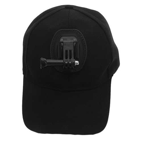 Gorra de béisbol para cámara deportiva con soporte ajustable de algodón transpirable unisex