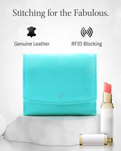 Access Denied Real Leather Small Wallets For Women - Compact Ladies Credit Card Holder With Coin Purse Rfid Holiday Gifts For Her #TOP1