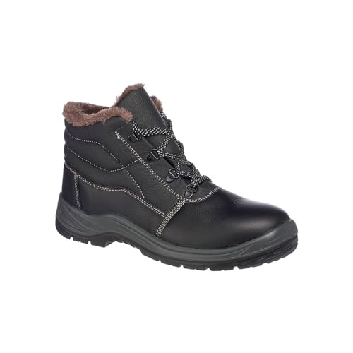 Bottes de sécurité KUMO S3 Portwest cuir noir haut de gamme isolantes taille 46