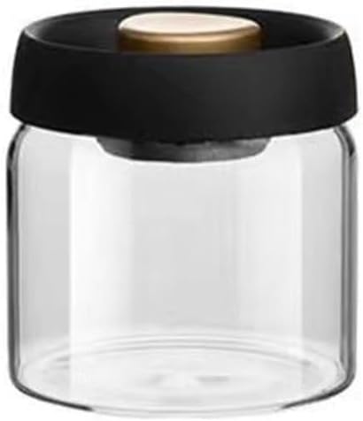 SONGCHAO Sugar Jar Tea Sealed Jar, Glass Storage, Fresh Coffee Bottle, Candy Tea Canister(Medium)