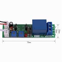 Marvellous Timer Modul, Timer-Schaltermodul DC 5V 12V 24V Einstellbarer Zyklus Timer Verzögerungs Ein/Aus Schalter Relais Zykluszeiten Switch Module (12V 0-24h) – Ansicht 6