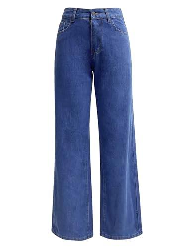 Katutude Women's Jeans Straight Leg Jeans High Waisted Denim Casual Pants 2024 Trendy Jeans Trousers2