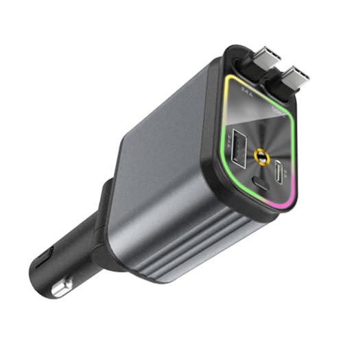Adaptador de carga retráctil para mantener tu coche ordenado en viajes con niños
