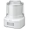 Cuisinart Ice Cream Maker Machine, 1.5 Quart Double Insulated Machine, Sorbet and Frozen Yogurt Maker, Ready in 20 Minutes, ICE-21P1, White