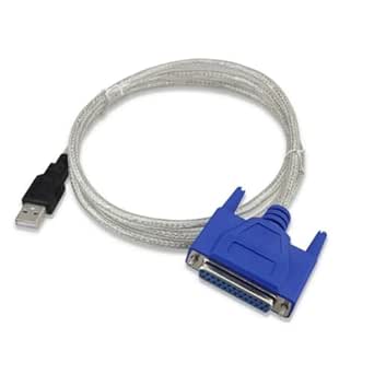 axGear DB25 USB to Female Parallel IEEE 1284 Printer Adapter Cable Cord