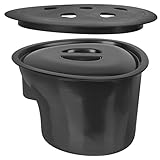 Pot à urine pour personnes âgées - pratique pour les personnes âgées et à la maison, les patients à l'hôpital, plus pratique à transporter, crachoir pour femmes enceintes
