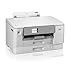 Brother HL-J6010DW DIN A3 Business Ink Printer (30 ppm, Inkjet, USB, LAN, WLAN, Duplex Printing) White/Grey 576 x 477 x 315 mm (W x DxH)