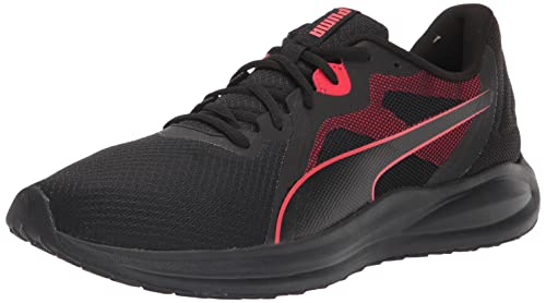 Puma Twitch Runner, Zapatillas Hombre, Negro Señal Rojo, 43 Eu Puma Twitch Runner, Zapatillas Hombre, Negro Señal Rojo, 43 Eu