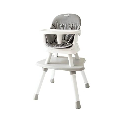 Cosco Kids, Cadeira de Refeição Convertty 8 em 1, Cinza