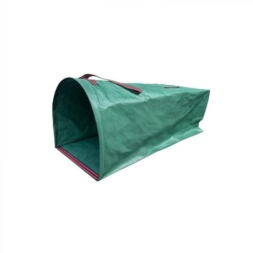 MAKETOMONEY 2 個 ガーデンバッグ 大容量 150L/200L/270L 麻袋 ちりとり集草バッグ ガーデンバケツ 収穫袋 収穫バッグ 収草袋 落ち葉入れ 折り畳み 手袋をはめる 自立式 庭用袋 収納用品 お庭の清掃 ごみ落ち葉の処理用 家庭用