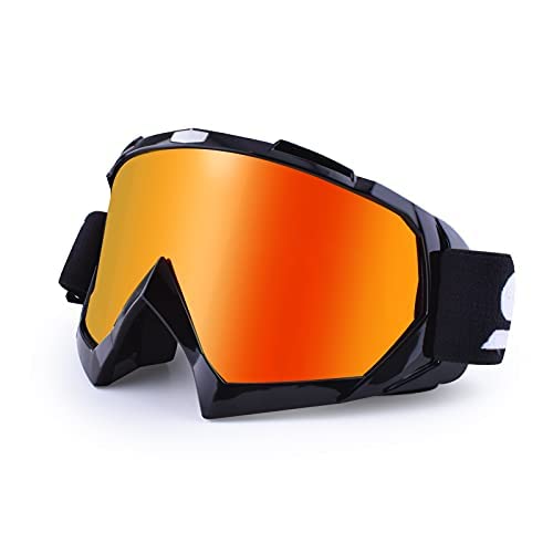 SGTTX Cross Brille Motocrossbrille Dirt Bike Brille Motorradbrille OTG MX Brille Offroad Brille ATV Brille Skibrille UV Anti-Scratch Staubschutzbrille Reiten Brille für Männer Frauen Jugend