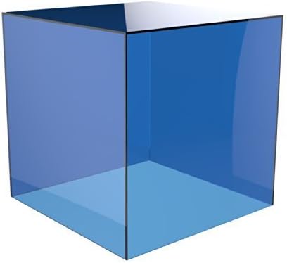 Acrylic Cube Display (100mm x 100mm x 100mm) 5 Sided Box