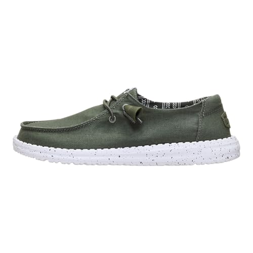 Image of HEYDUDE Women's Wendy Stretch Canvas Slip On Shoes | Easy On Loafer
