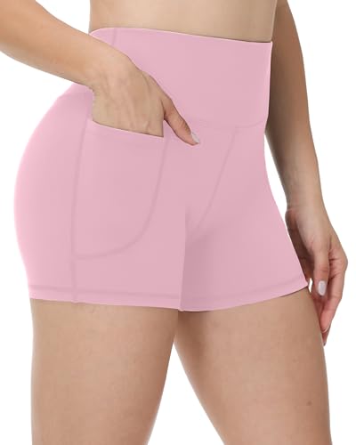 Runhit Women's Bike Shorts with Pockets, 3