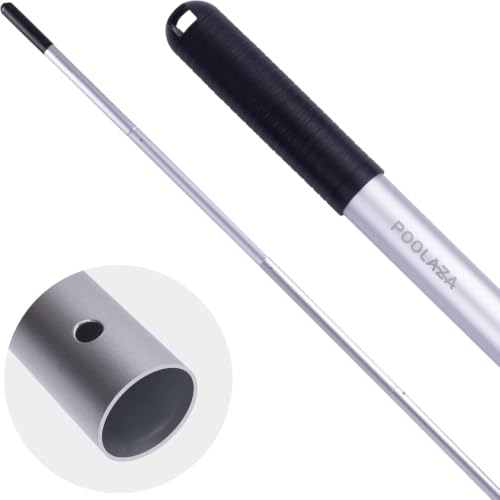 POOLAZA Asta telescopica per Piscina 3,2 m, Alluminio, 8 segmenti