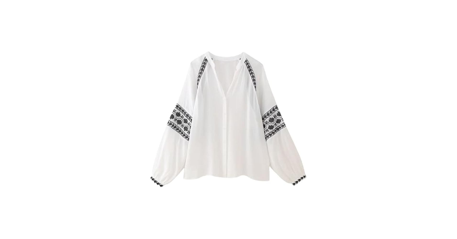 トップス Acka sheer embroidery shirt sheer embroidery shirt – Acka online store