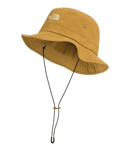 The North Face Horizon Bucket - Packable Sun Hat for Men & Women, Moisture Wicking Sweatband, Adjustable Chin Strap, Golden Tan, Small/Medium