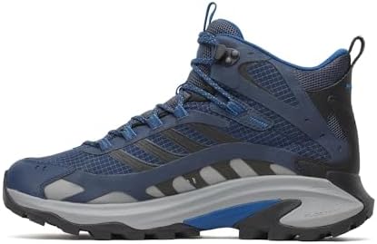 Merrell Moab Speed 2 Mid GTX Hiking Shoe Navy Night 12.0 — view 4