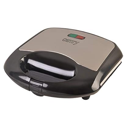 ADLER Camry Waffeleisen, 700 W Nennleistung, 2 quadratische Waffeln, kompaktes Design, weiß – Bild 3