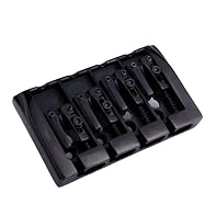 1. Direct replacement bridge designed for 4-string electric Precision (P) or Jazz (J) bass guitars. 2. Fixed bridge construction provides stable intonation and reliable tuning for low-end frequencies. 3. Compatible with standard 4-string bass bodies,...