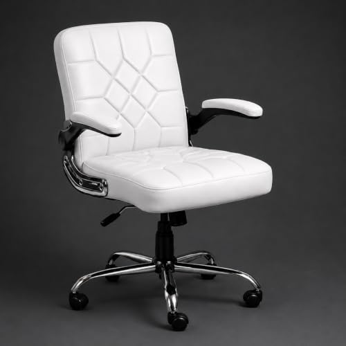 Image of Plastic Pin Twin Caster Wheels for Office Chairs /Furniture (Black) | 1pc (White)