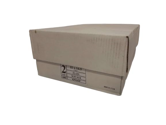 Lot de 1000 feuilles de papier listing uni 11 x 14,5 (368 mm)