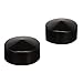 Seachoice Bearing Protector Covers for Boat Trailers, Black Plastic, Pack of 2