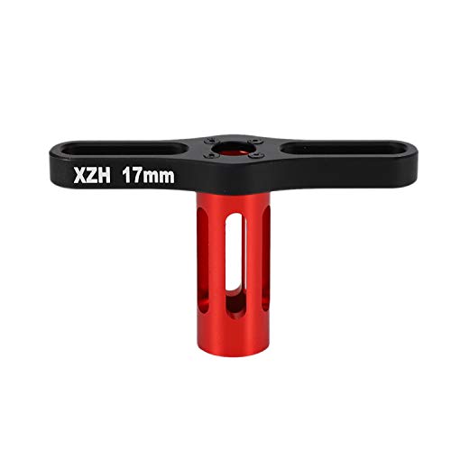 RETYLY 1/8 RC Coche Metal XZH Rueda Tuercas Hexagonales Manga Llave Tuerca de 17 Mm Cover