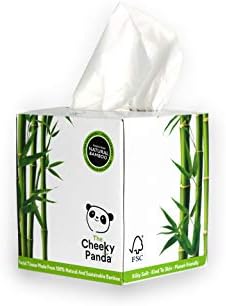 The Cheeky Panda CUBFT Chusteczki Higiniczne w Pudełku, 56 Chusteczek, Biały