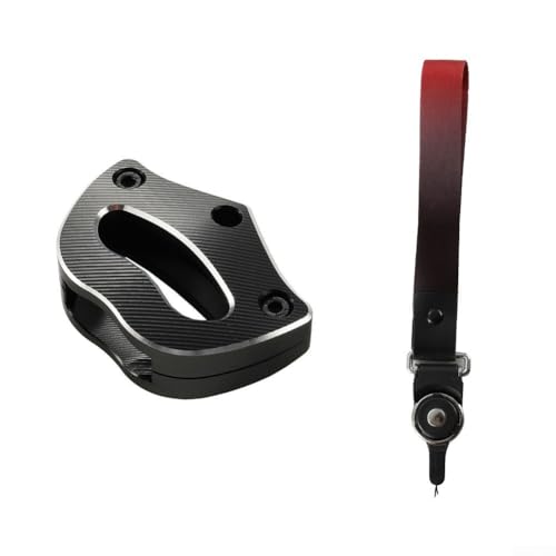 Aprilsunnyzone Étui de clé fonctionnel et compact avec lanière pour Can Am For Spyder, RTS RT, STS, F3 RideFor pour protéger les clés lors de vos déplacements (noir)