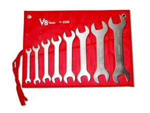 Inc 8308 8 Piece SAE Super Thin Wrench Set