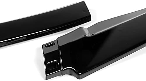 Miniatura 4 de DriftX Performance, Kit de 3 bordes de parachoques delantero compatibles con Honda Accord Coupe 2013-2015, alerón de protección divisor estilo STP,