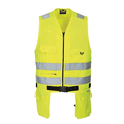 Portwest Xenon Werkzeugweste, Größe: XXL, Farbe: Gelb, KS63YERXXL