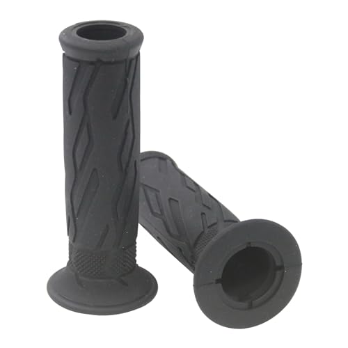 iTobest Motorcycle Handlebar Grips Kits Compatible with Suzuki GSXR 600 750 1000 GSX-R1300 DL650 1000 GSF650 1250 GSR750 GSX1300B B-King SFV650 AN650 Motorcycle Rubber Handle Grips