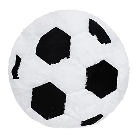 Realistic Plush Football/Basketball Cushion Toy Cover