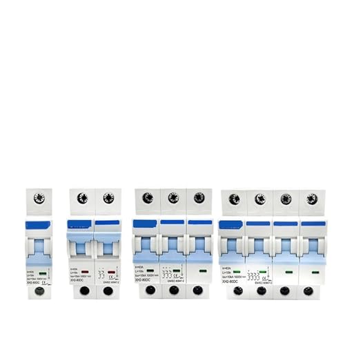 Disjoncteur DC 2P 1000V mcb L7 XH2-80 haute isolation pour coffret solaire