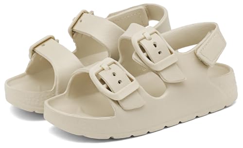 Chaychax Toddler Boys Girls Double Buckle Sandals Children'S Adjustable Back Strap Water Sandal thumb #4