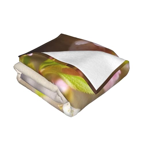 Plaid de canapé floral : couverture ultra douce pour salon chic