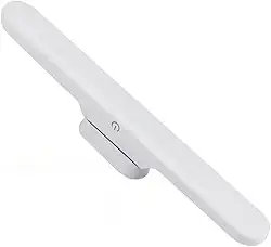 Luminária de LED Magnética Barra Spot Lâmpada Recarregável Sem Fio USB - Ilumina Qualquer ambiente Quarto Cozinha Sala Banheiro - Ajustável em 3 cores Branco quente, Neutro e Frio