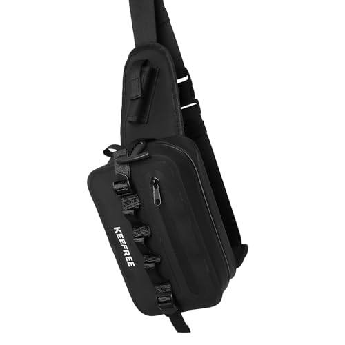 Waterproof Waist Bag with Fishing Rod Holder