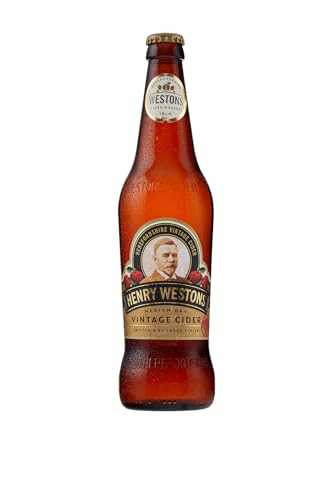 Henry Westons Vintage Glass Bottles, 8.2% ABV 8 x 500ml