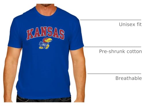 Image of NCAA Gameday Cotton T-Shirt for Men and Women | Officially Licensed NCAA Tee - Preshrunk Ring-Spun Cotton - Screen-Printed Team Logo