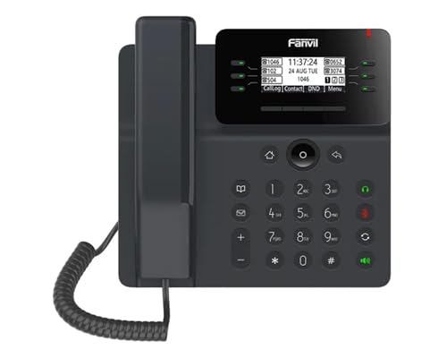 Teléfono Fanvil V62 esencial para negocios 6 líneas SIP