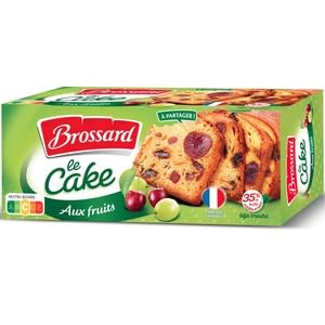 Brossard Cake Aux Fruits Tranche 300g