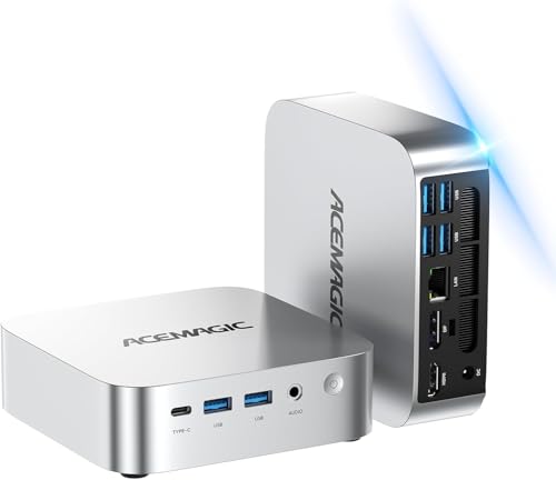 ACEMAGIC K1 Mini PC Windows 11 Pro, Intel Core 12600H (Beat 12450H up to 4.5 GHz) Mini Computers, 16GB DDR4 RAM 512GB SSD Triple 4K Display Desktop Micro Small Pc with BT5.2/WiFi6 Classic
