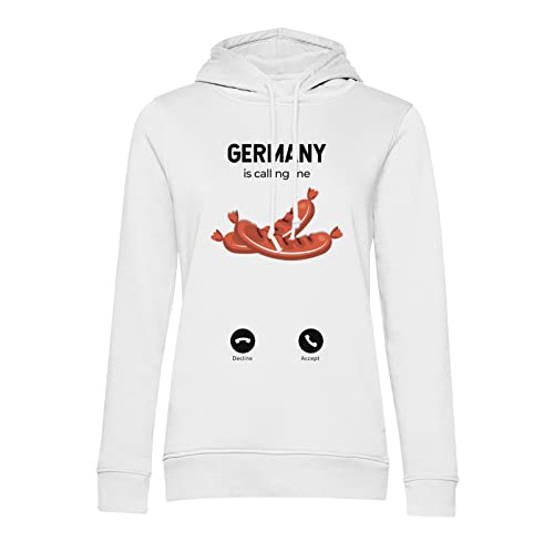 Sweat à capuche Germany is Calling Me parfait pour vos soirées barbecue et bière