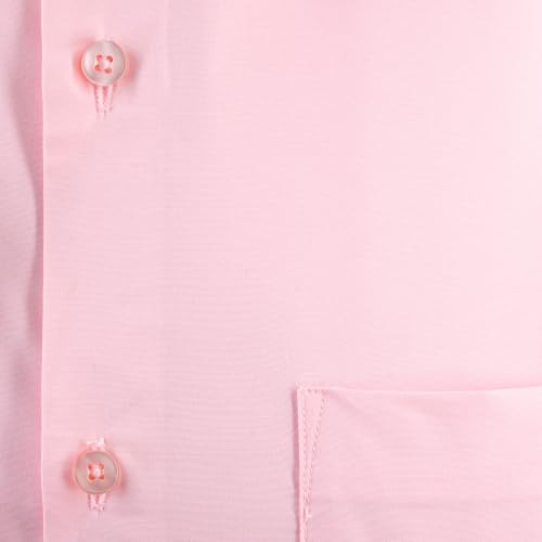 Image of 7-DAYS Men's Premium Formal Shirt - Cotton Rich, Regular Fit, Full Sleeve, with Pocket, Durable & Easy Care - Perfect for Office & Everyday Wear